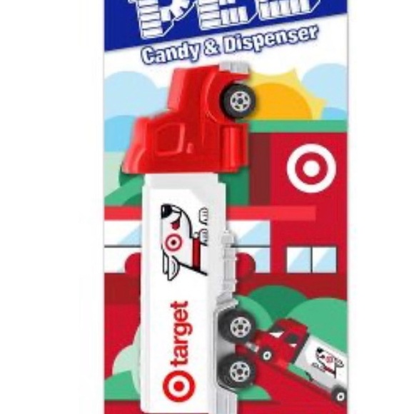 Target exclusive hot wheels bullseye big rig vehicle and Pez - Picture 3 of 3